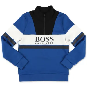 ug ss Kids Logo Printed Half-Zip Sweatshirt