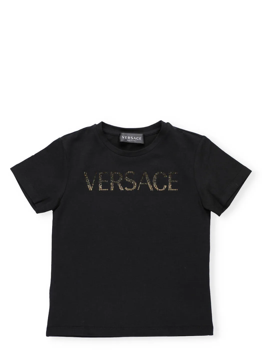 Versace Kids Embellished Logo T-Shirt