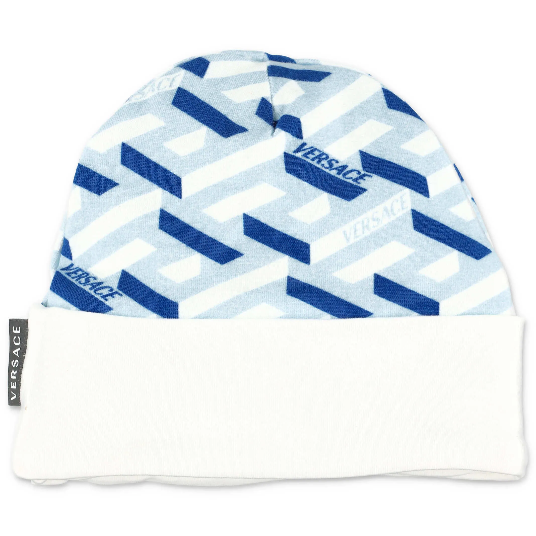 Versace Kids Greca Print Two-Piece Babygrow Set