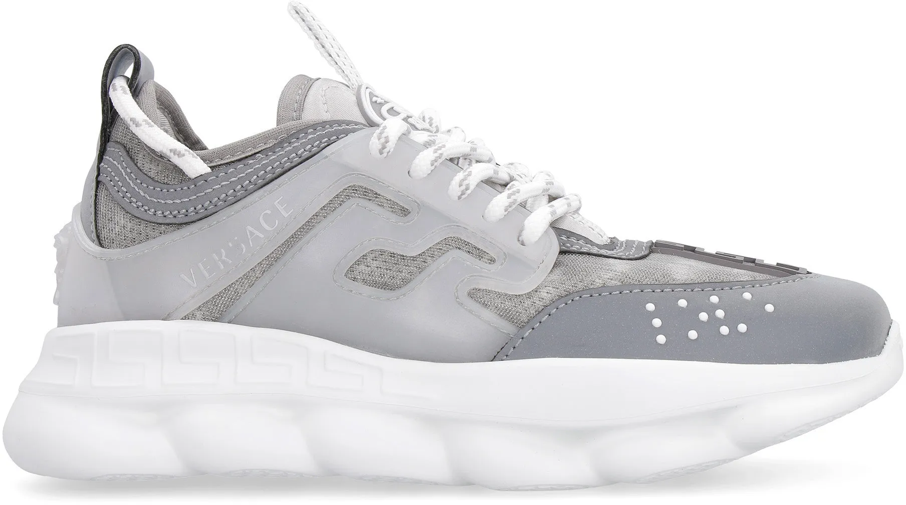 Versace Kids Grecca Low-Top Sneakers
