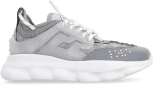 Versace Kids Grecca Low-Top Sneakers