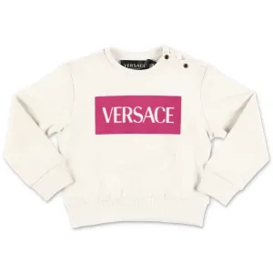 Versace Kids Logo Printed Sweatshirt
