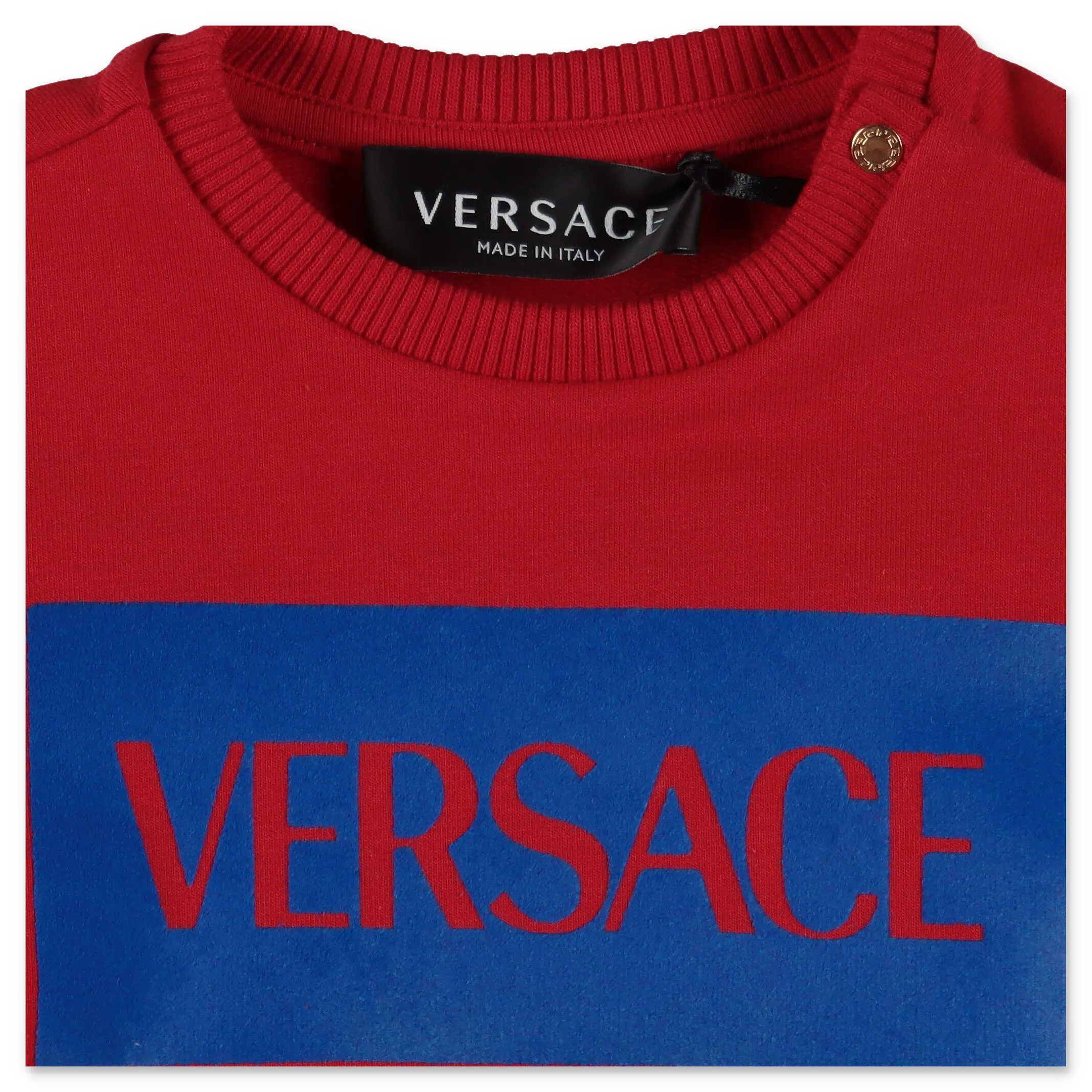 Versace Kids Logo Printed Sweatshirt