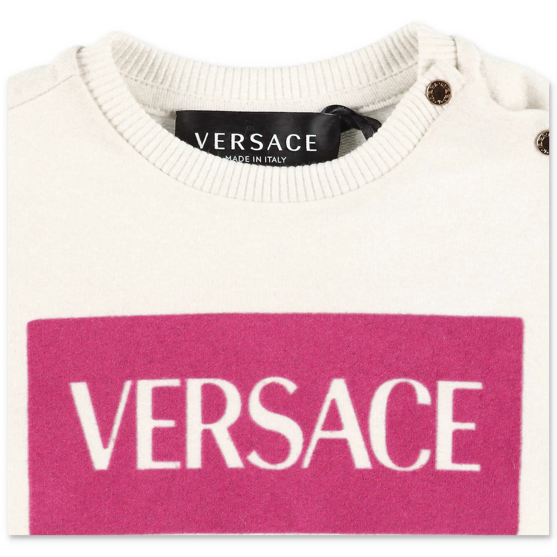 Versace Kids Logo Printed Sweatshirt