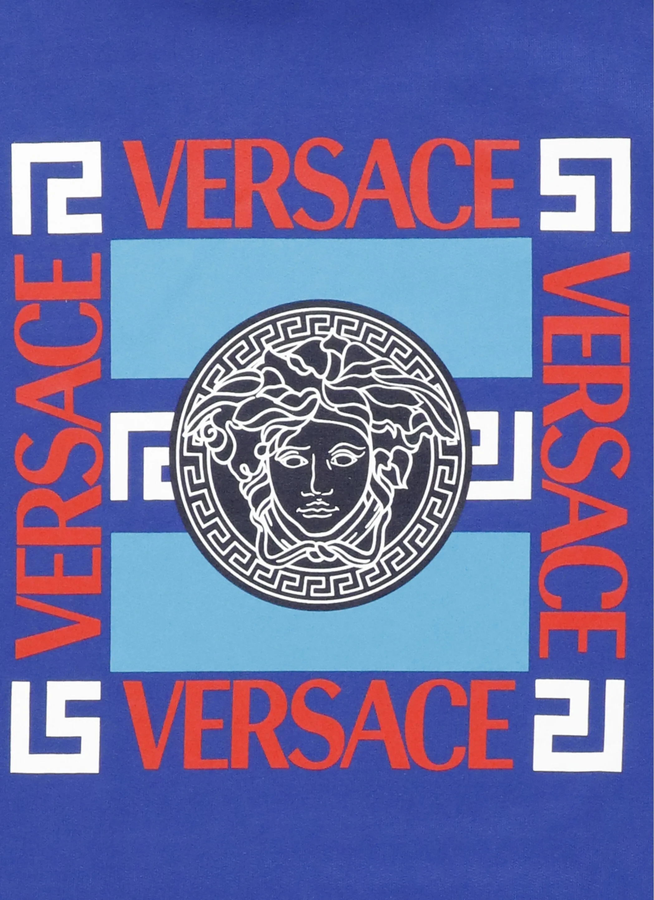 Versace Kids Medusa Logo Print Hoodie