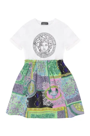 Versace Kids Medusa Printed Dress
