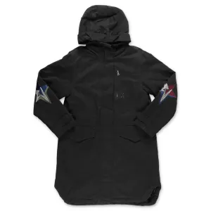Zadig & Voltaire Kids Star Detail Hooded Parka
